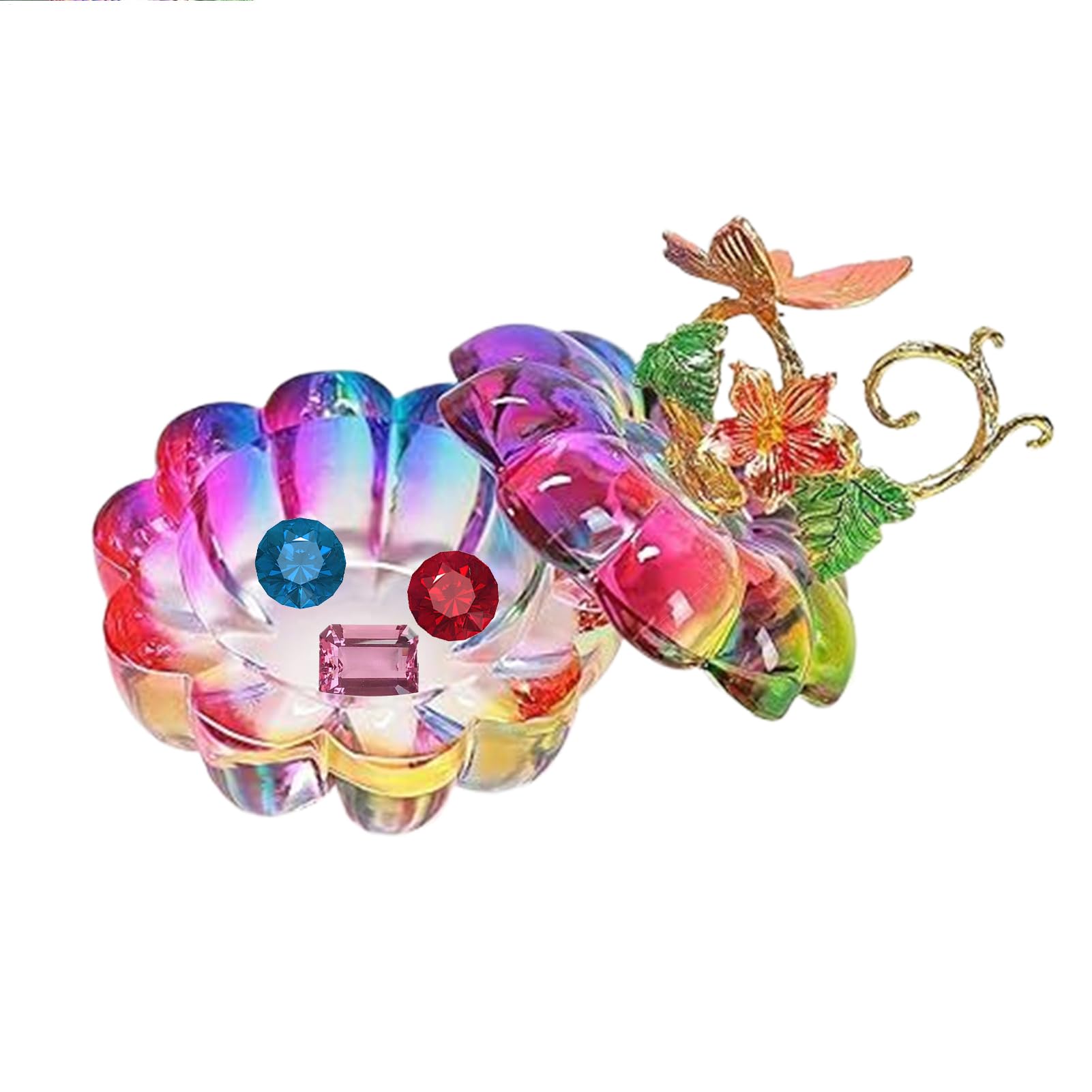 Présentoir à bijoux en bois de luxe avec couvercle et écrin bagues