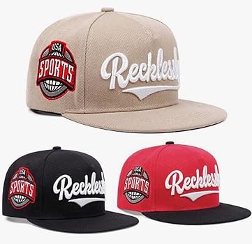 Amazon | [sproutsy] フラットバイザーキャップ, スナップバック