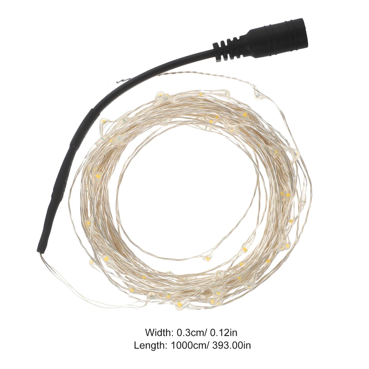 ABOOFAN 33Ft Copper Wire Led String Lights Warm White Dc Powered Flexible Indoor Holiday Party Decoration Water Resistant - Image 2
