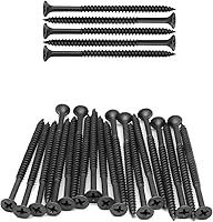 Vista 12 de IMScrews 50 tornillos para paneles de yeso #7 x 2-1/4" (0.154 x 2.165 in) - Tornillos Phillips de cabeza plana para madera de punta afilada, acero