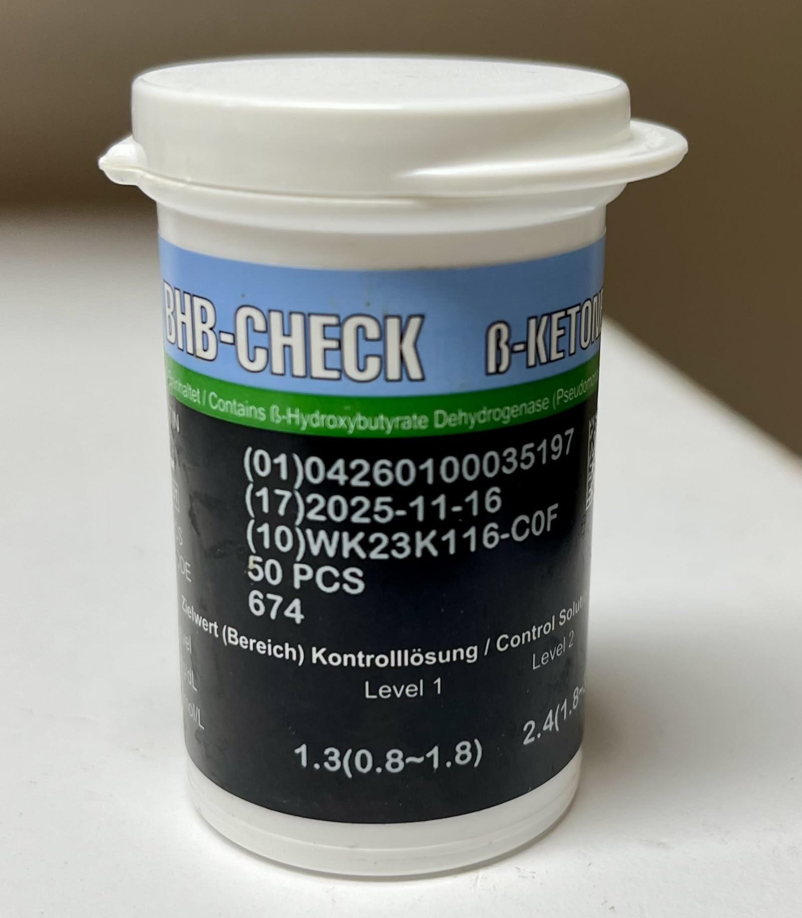 ß-Ketone Teststreifen 50 Stck