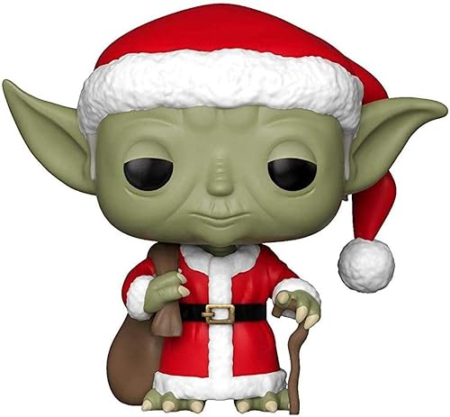 Miniatura 6 de Star Wars Holiday - Santa Yoda Funko Pop! Figura de vinilo (paquete con funda protectora compatible con POP Box), multicolor, 3.75 pulgadas