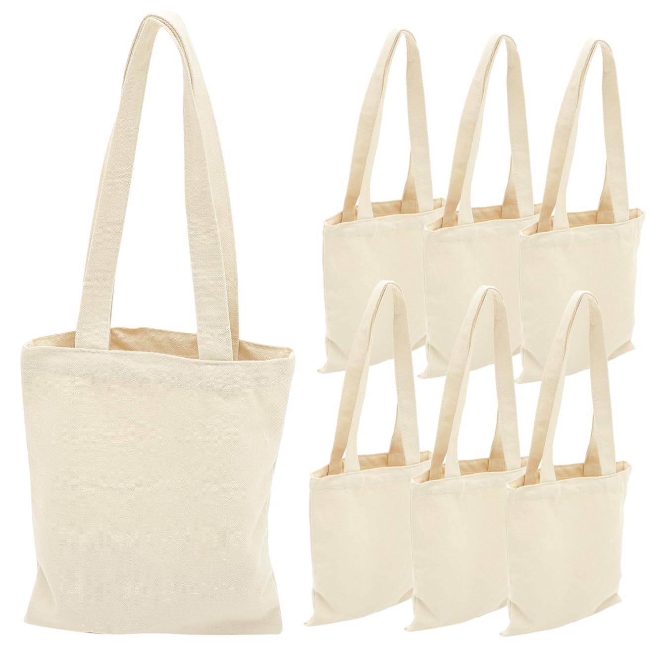 COLLBATH leere Segeltuchtasche faltbar Reisetasche stapelbare Aufbewahrungstaschen wiederverwendbare einkaufstasche weekend travel bag große Freizeittasche Sublimationstragetaschen Weiß