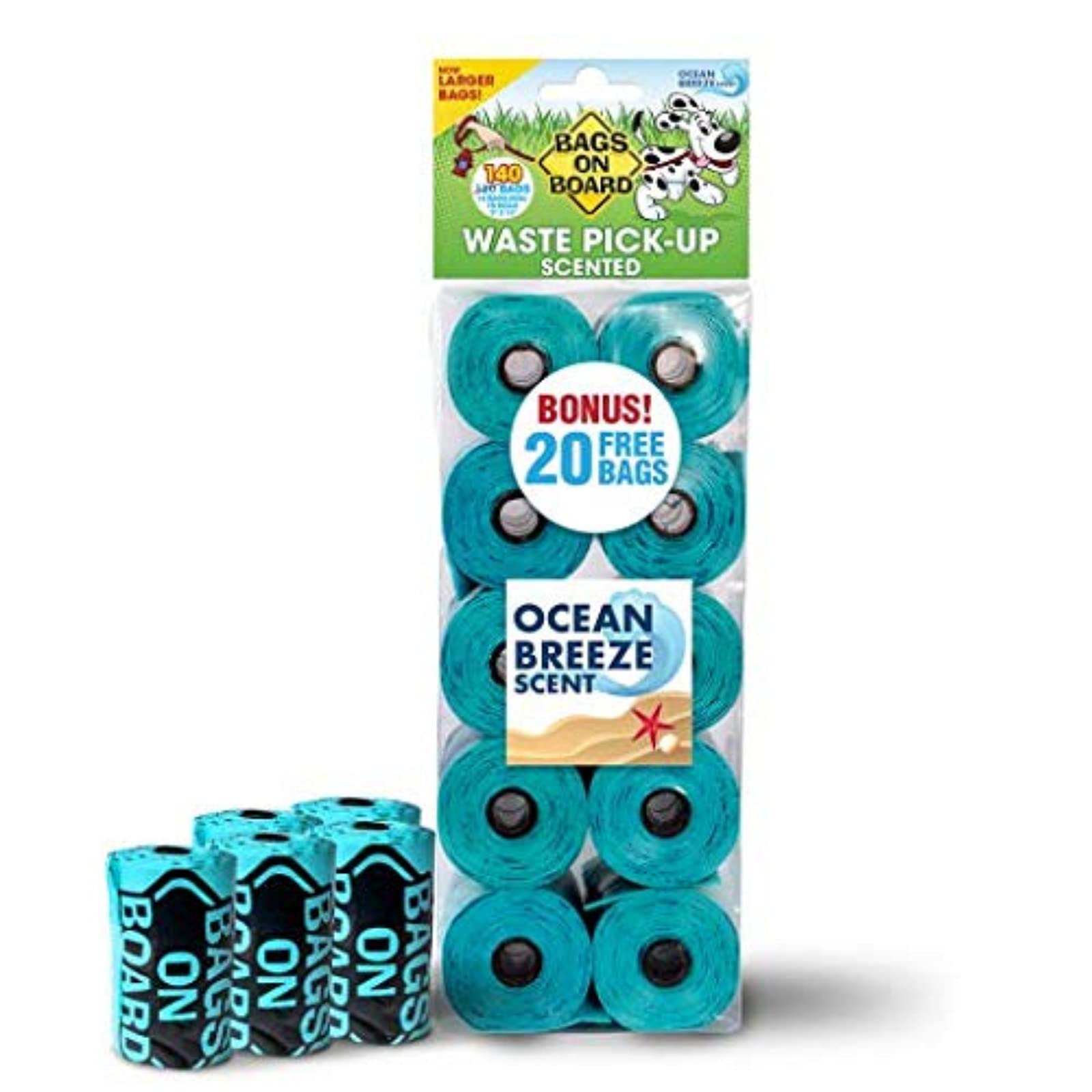 Bags on Boards Ocean Scented Waste Pick-up Bags for Dogs, Easy Dispensing, Durable Material, Promoti (B09DT1Z2XM) Amazon Price History, Amazon Price Tracker
