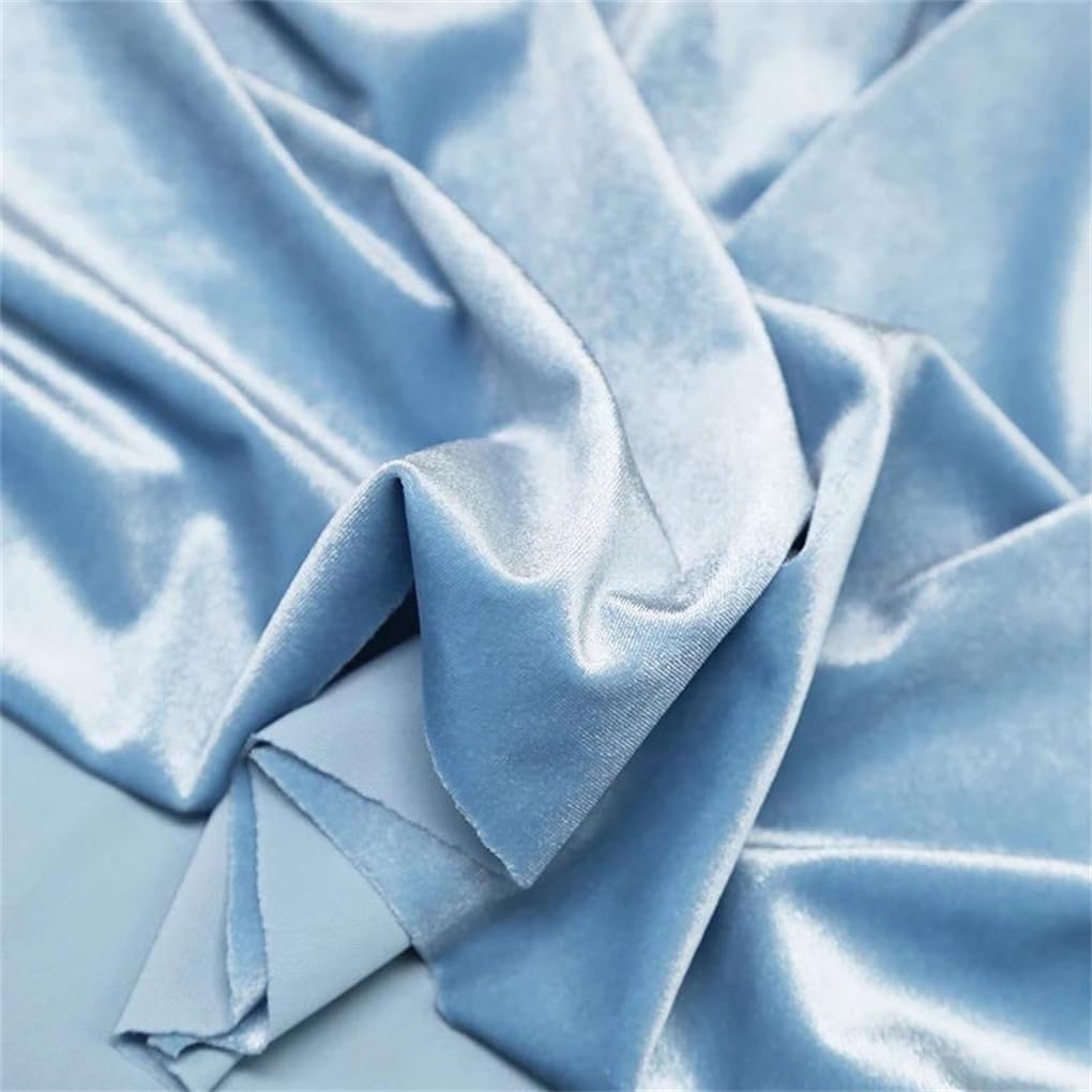 Tissu velours extensible haut de gamme d'une douceur incomparable pour créations de mode épurées
