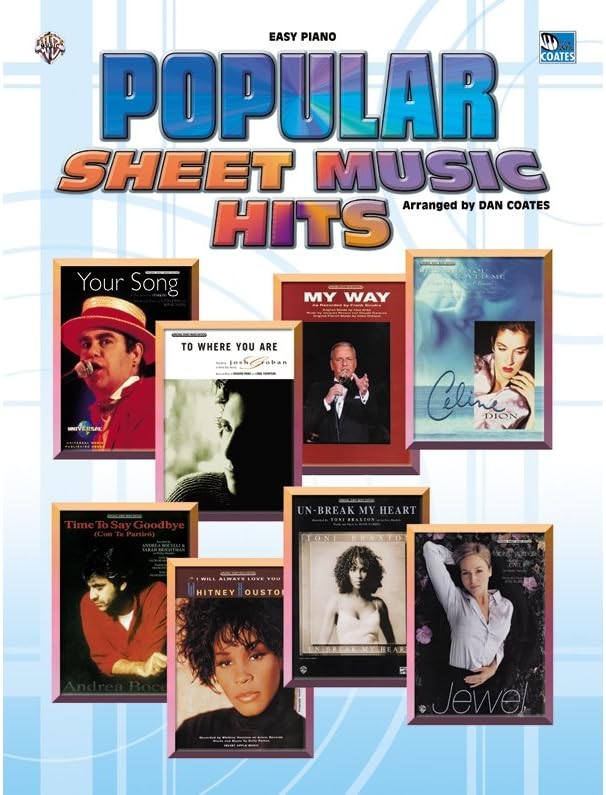Popular Sheet Music Hits Paperback – January 1, 2004