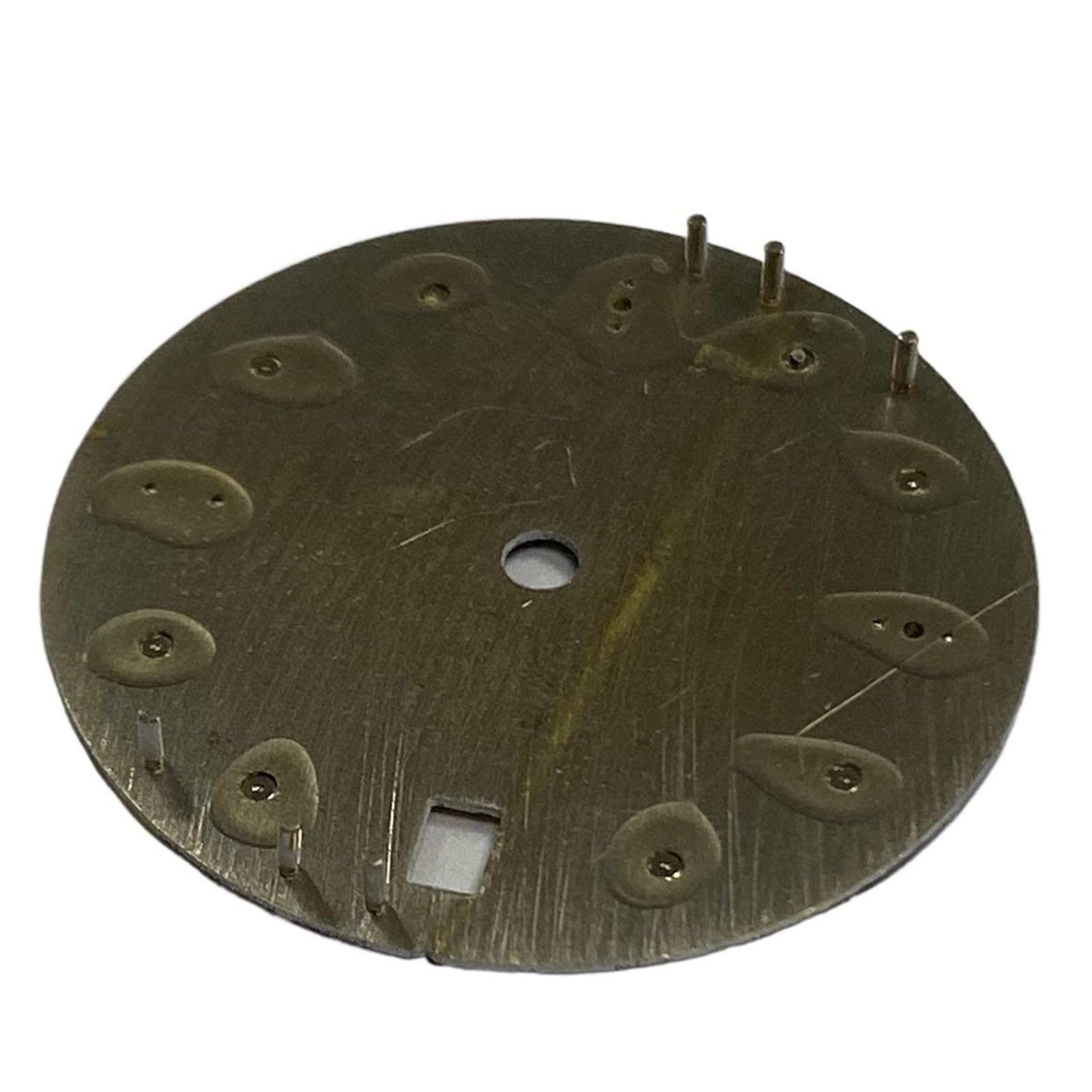 Akcesoria do zegarków 28,5 mm zielona świecąca tarcza odpowiednia do SKX007 z mechanizmem NH35, Jeden kolor, Jeden rozmiar