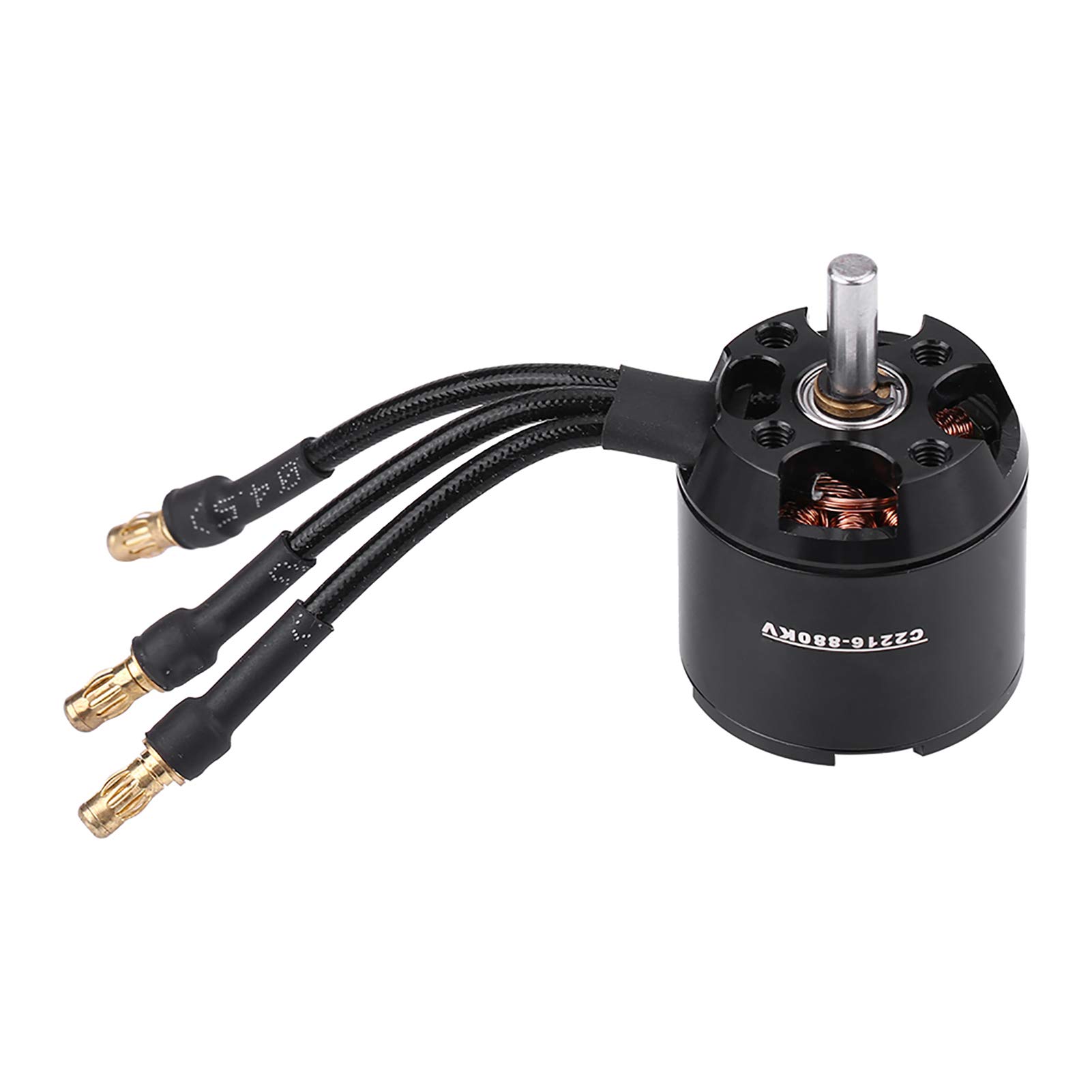 Motor de RC, Potente Motor 2216 880KV para Control Remoto, Diseño Compacto para Modelos RC, para Aviones, Drones y Coches RC