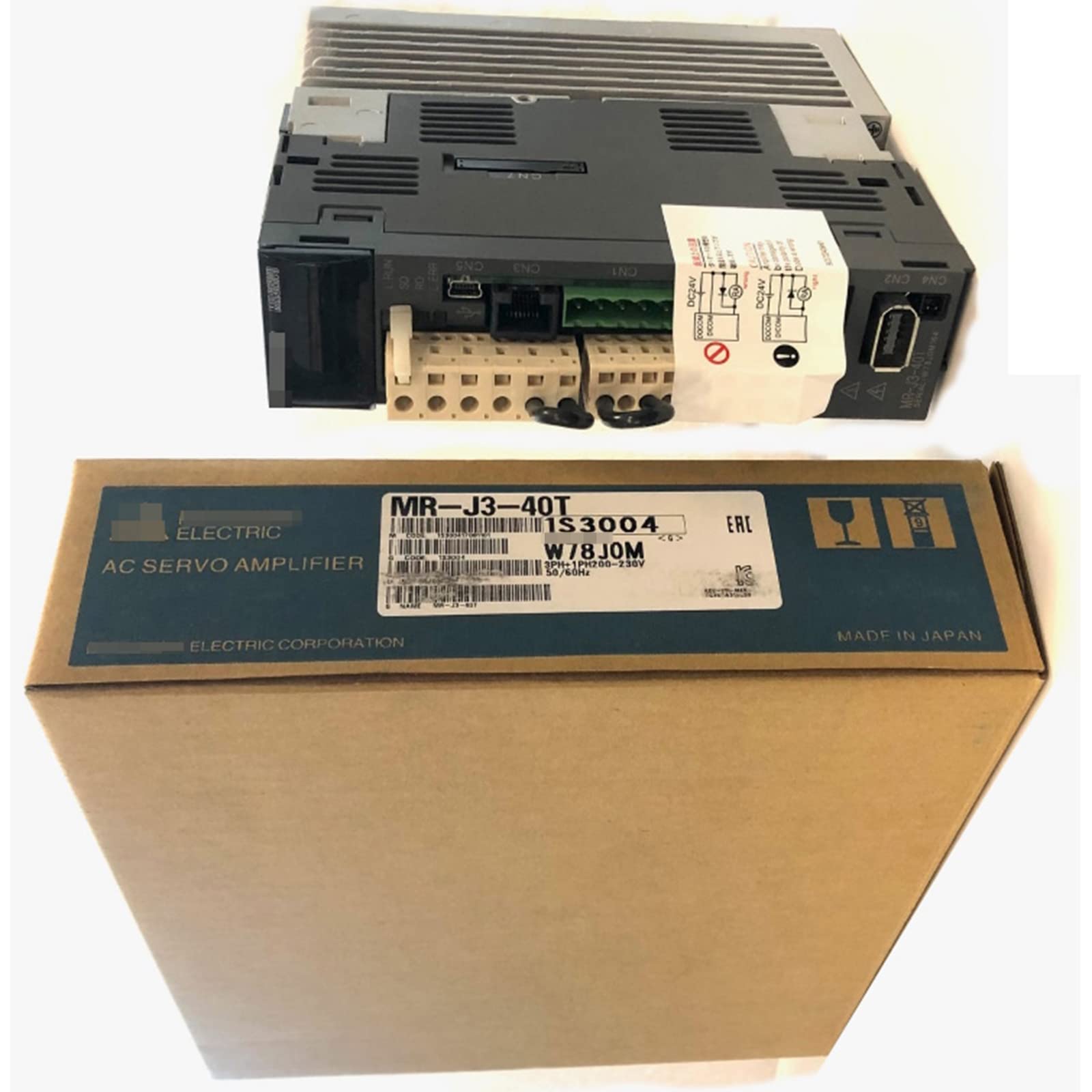 Servoamplificateur MR-J3-40T résout vos pannes machine variateur MRJ340T neuf sous blister 1 an