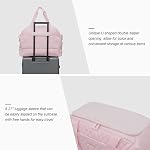 EVERFUN Weekender Bags for Women,Gym Bag with Shoe Compartment,Travel Bags Large Duffle Bags for Women Travel, Gym, Yoga
