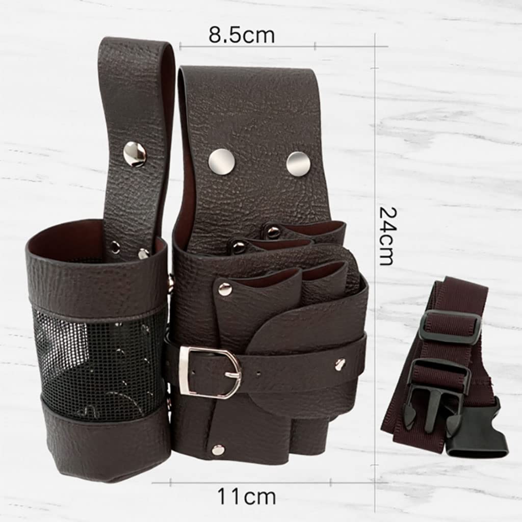 Scherentasche aus PU-Leder for Salon, Friseur, Friseurschere, Holster