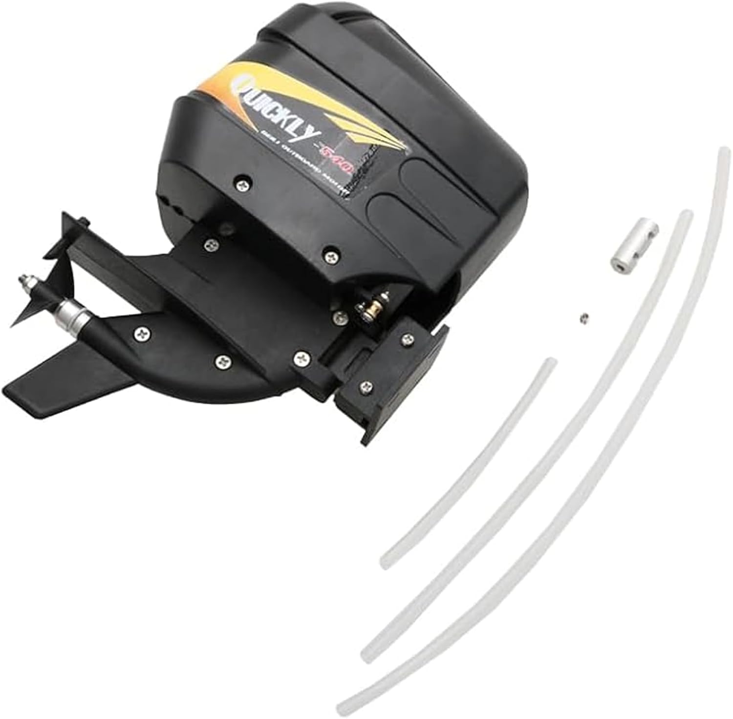 Model Powerboat External Engine Shell with Length 135mm Height 200mm for RC Speed Boat Propeller Transmission Shaft Kit(Outboard Motor Shell)