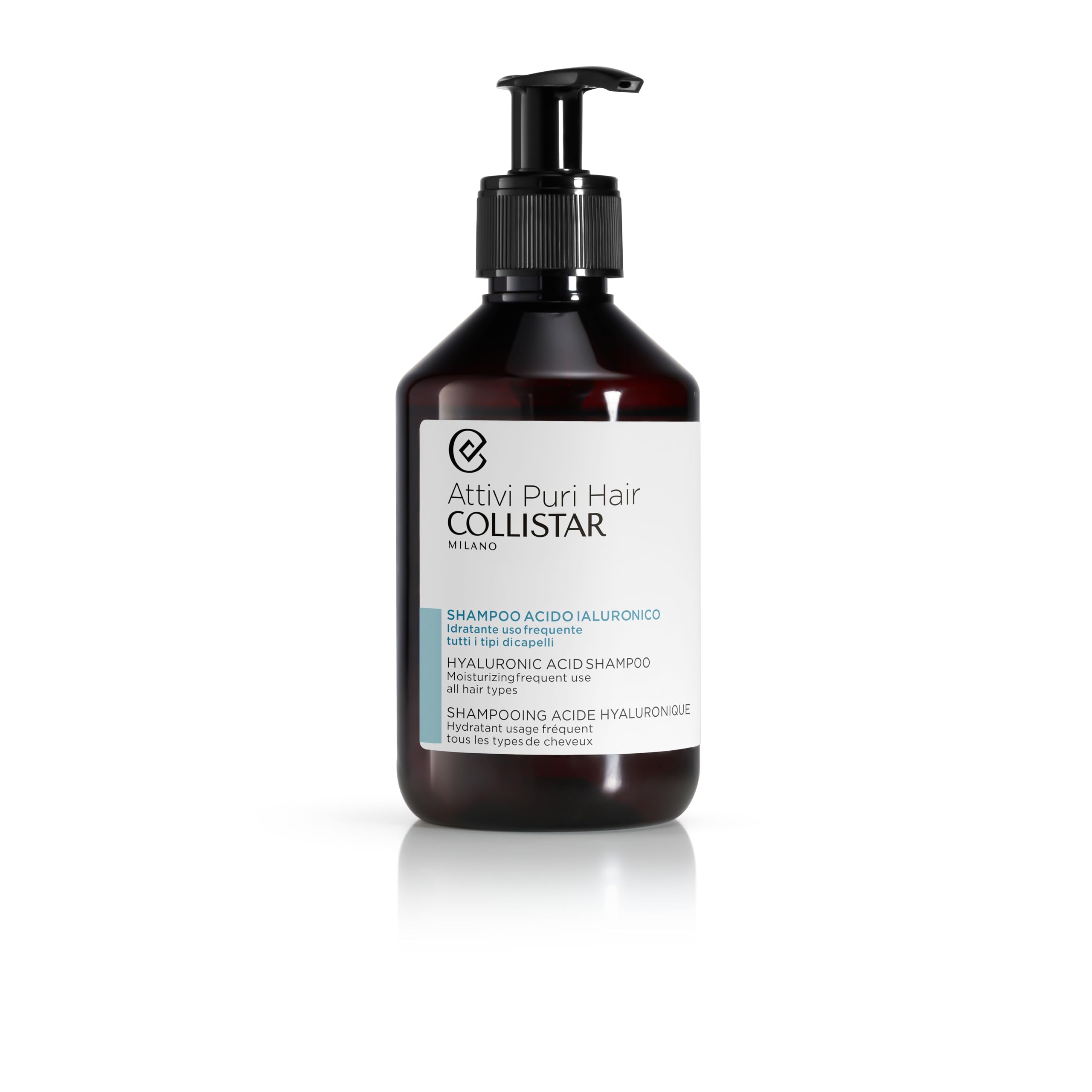 COLLISTAR Attivi Puri Hair Hyaluronic Acid Shampoo 250 ml