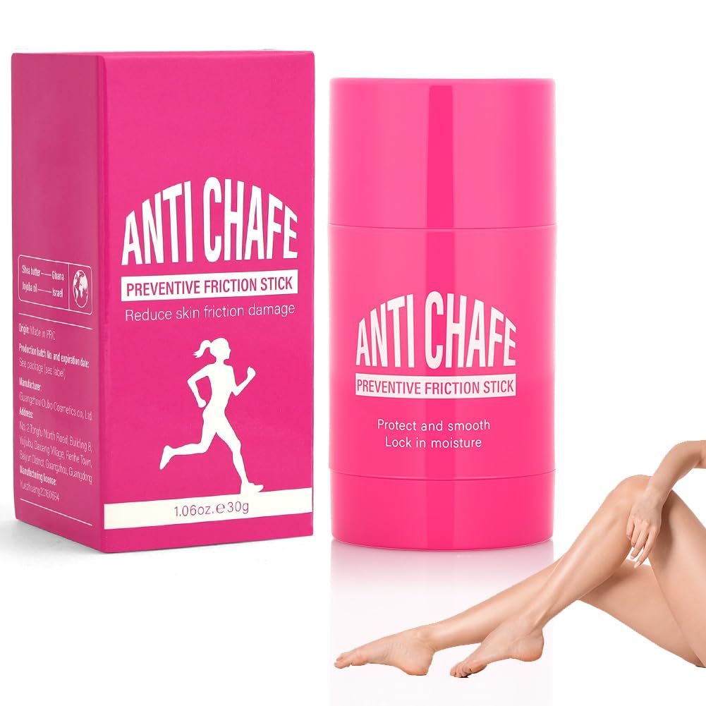 AOOWU Anti Chafe Stick, Sweat & Water Proof Balm for Friction, Prevent Sports Chafing and Blisters, Anti Chafe Balm for Active Lifestyles, Long-Lasting Protection, Provides Moisture to the Skin