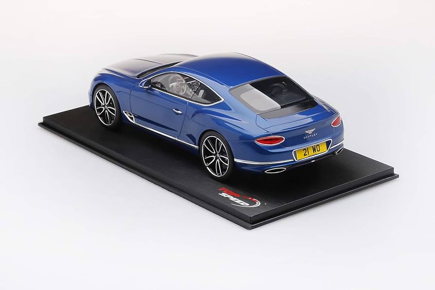 BENTLEY 自動車模型 1/18 ダークブルー Amazon | TOP SPEED 1/18 ベントレー コンチネンタル GT