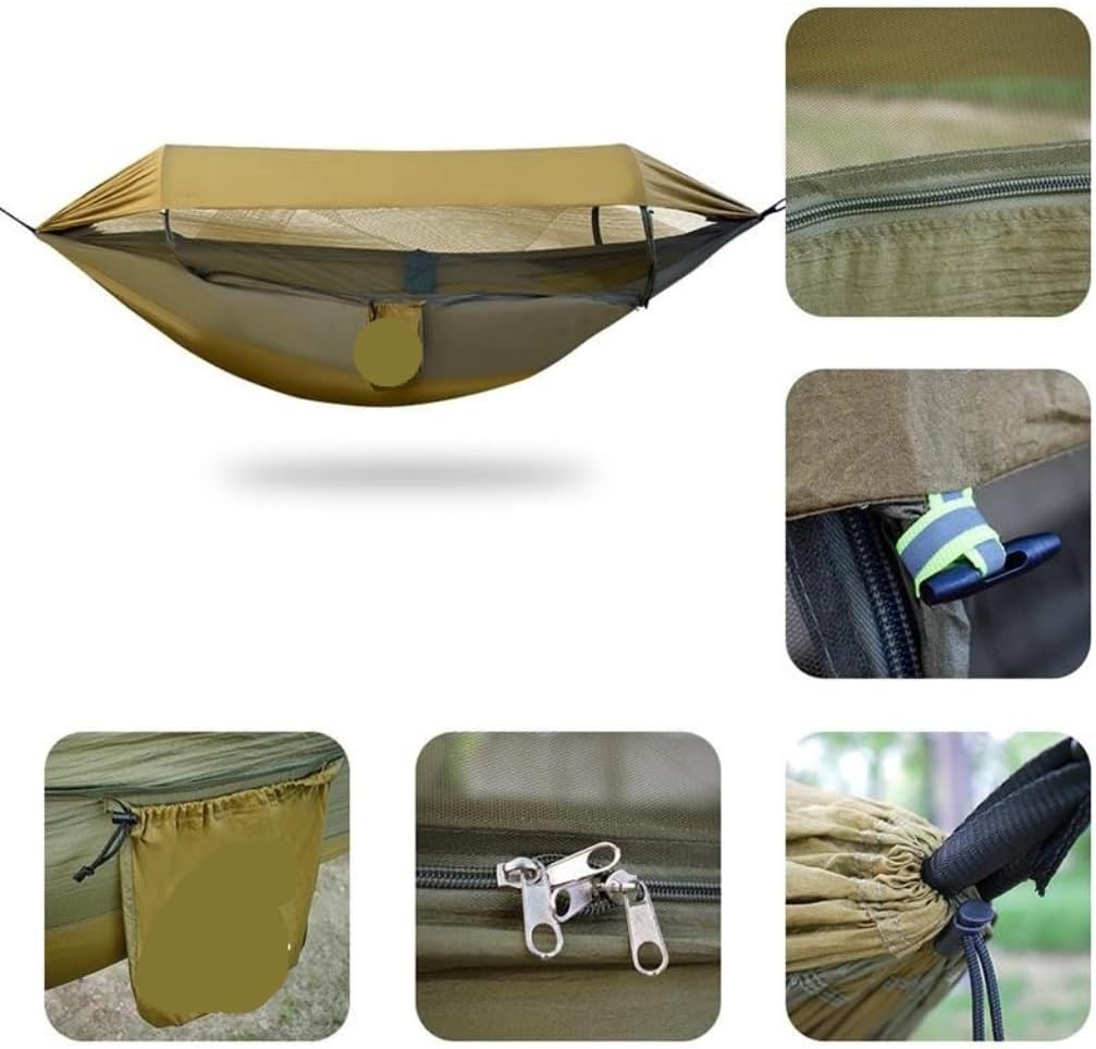 Hammock Camping Hammock Outdoor Swing Adult Indoor Student Dormitory Picnic Camp Single Anti-Rollover Hammock Hammocks for Outside