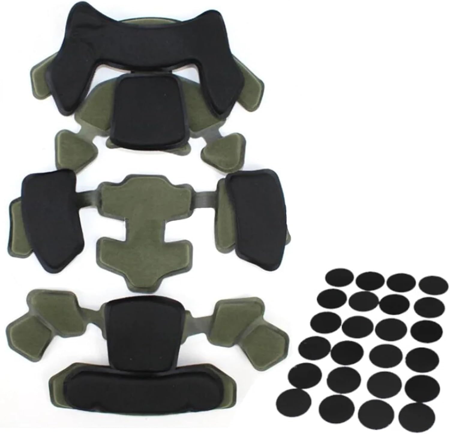 Tactical Helmet Memory Foam Pad Airsoft Helmet Internal Protective Pad for Helmet Accessories
