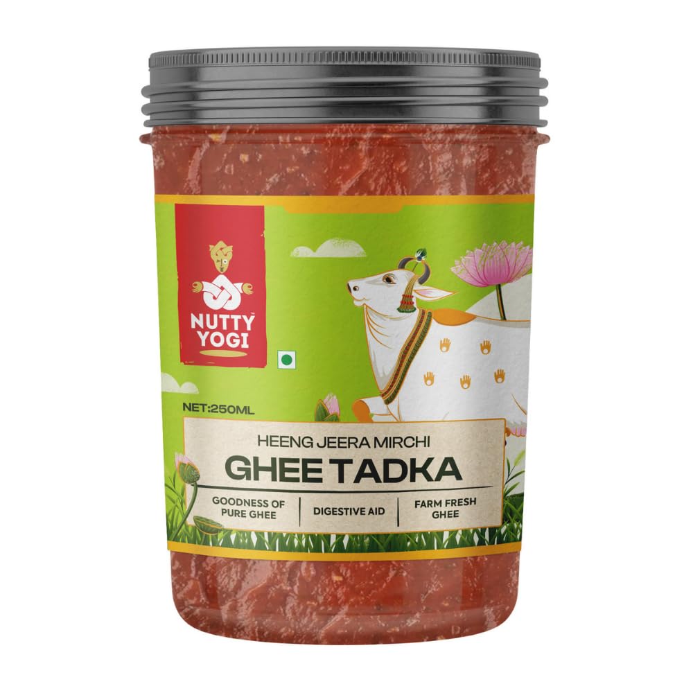 See full amazon price history chart for Nutty Yogi Heeng Jeera Mirchi Ghee Tadka 250 ml Nutty Yogi Heeng Jeera Mirchi Ghee Tadka 250 ml (B073NM1PL1) Amazon Price History, Amazon Price Tracker