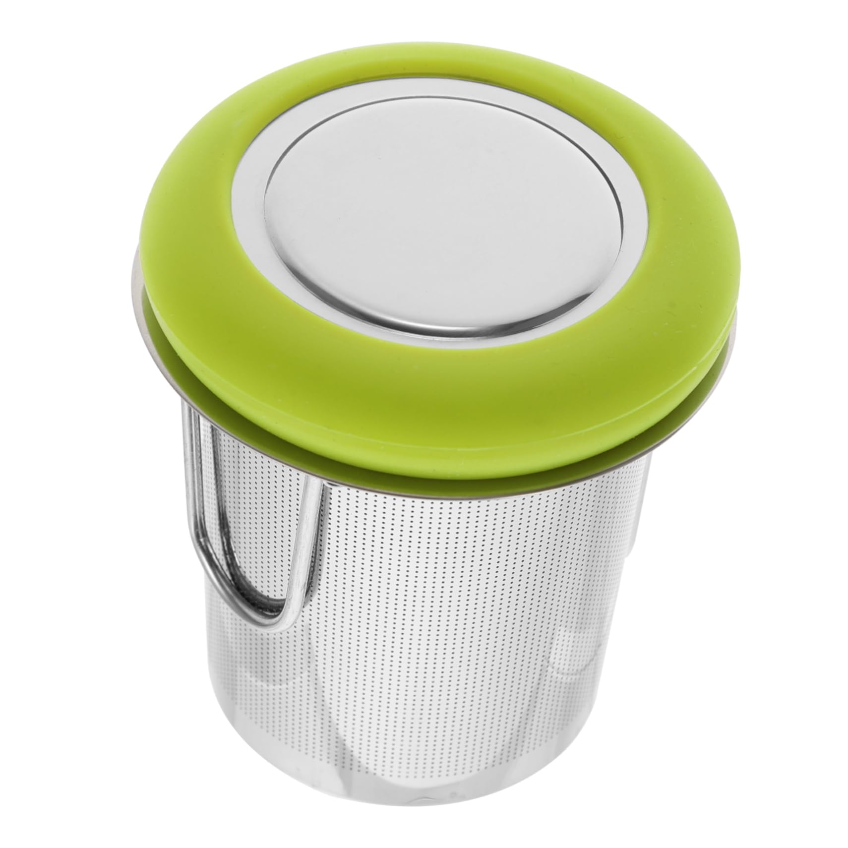 OUNONA 1pc Folding Stainless Steel Tea Strainer with Fine Mesh Filter Safe Easy to Clean for Home Brewing and Compact Design with Long Handle for Comfort and Convenience