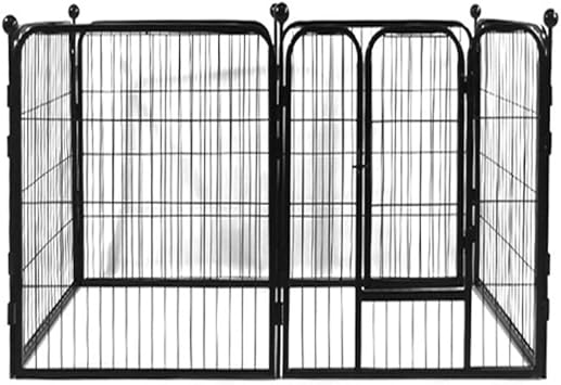 Amazon Dudupet ペット犬ケージ 折り畳み式 金属犬クレート 中小型犬 ケージ ペット犬 のフェンスを金属 室内犬フェンス 大型犬の塀 犬ケージ 70 80cm Dudupet ケージ 通販