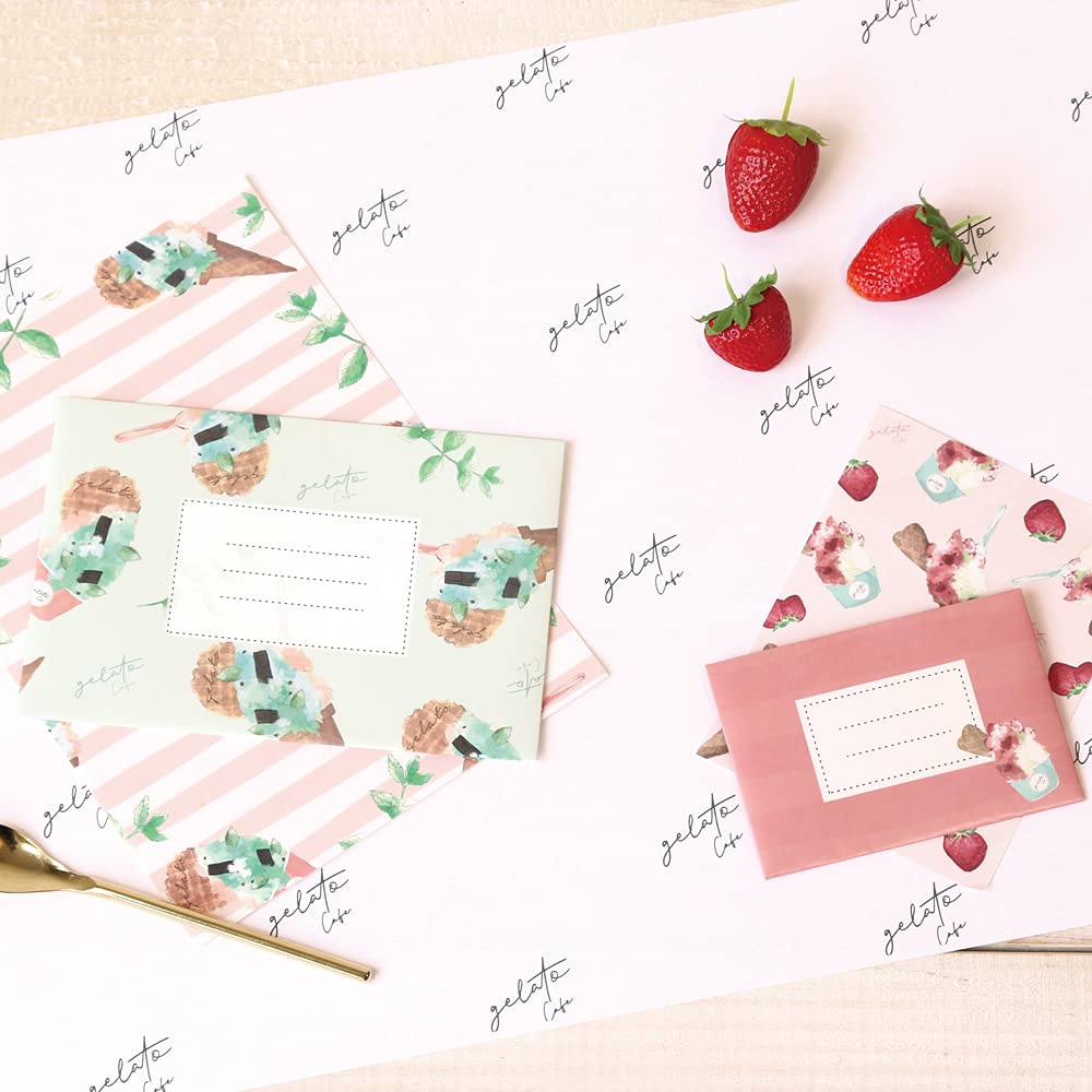 Amazon.com: Lab Clip Letter Set, Gelato Cafe, Mint 21B