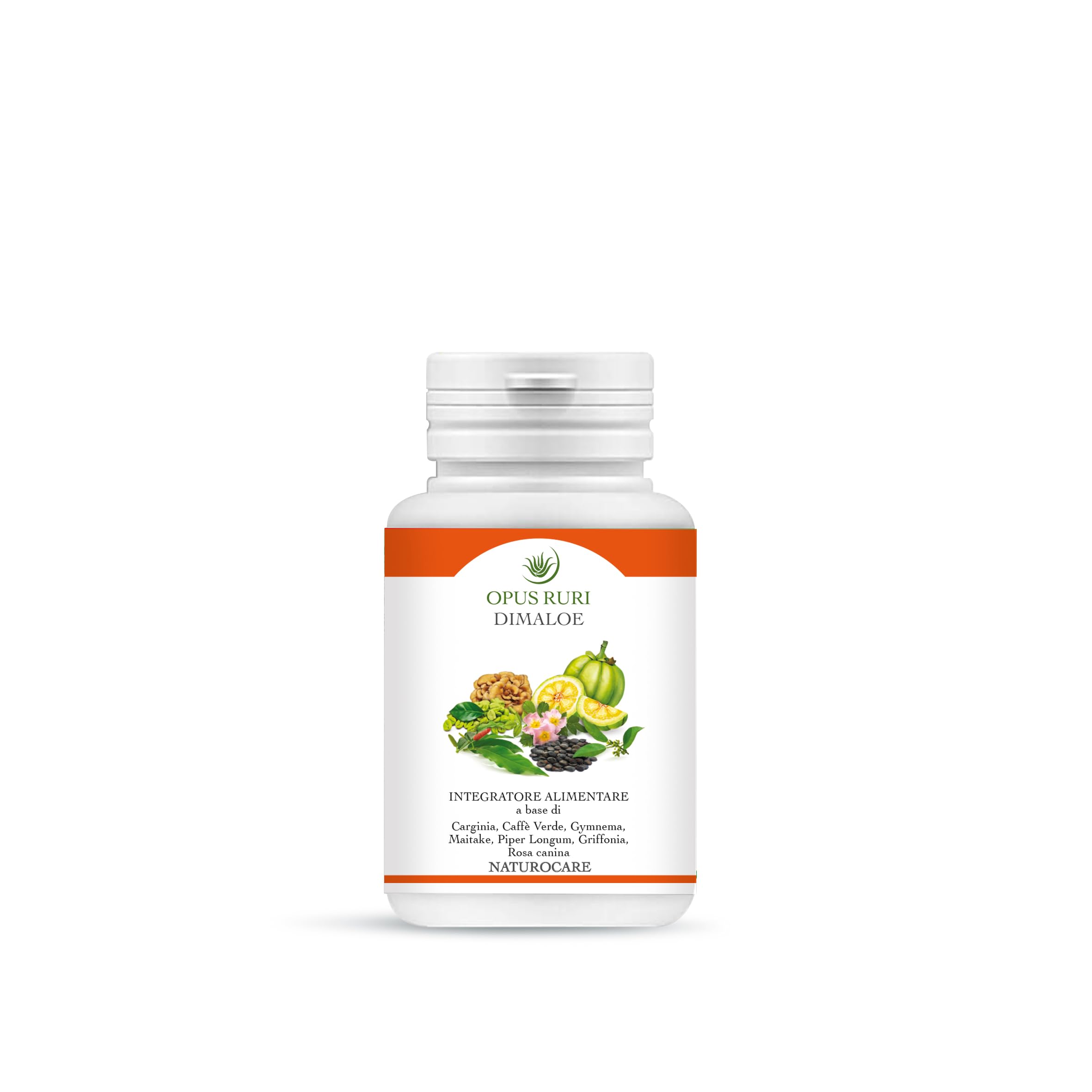 Dimaloe Naturocare - Integratore Alimentare 90 Capsule da 450 mg - Garcinia, Caffè Verde e Gymnema - Made in Italy