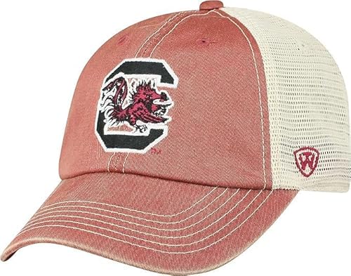 Collegiate Vintage Design Adjustable Hats (US, Alpha, One Size, South Carolina)
