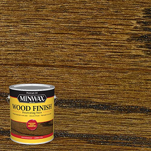 Image of Minwax 71014000 Wood Finish Penetrating Stain, Gallon, Jacobean