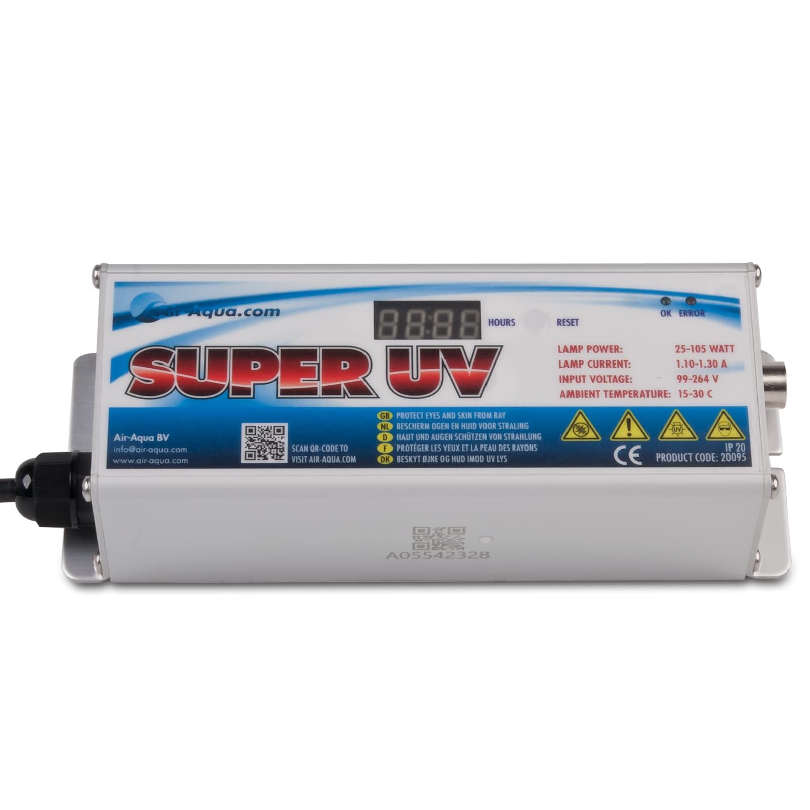 UVC Vorschaltgerät UV 40 -105 Watt, für Tauch UVC