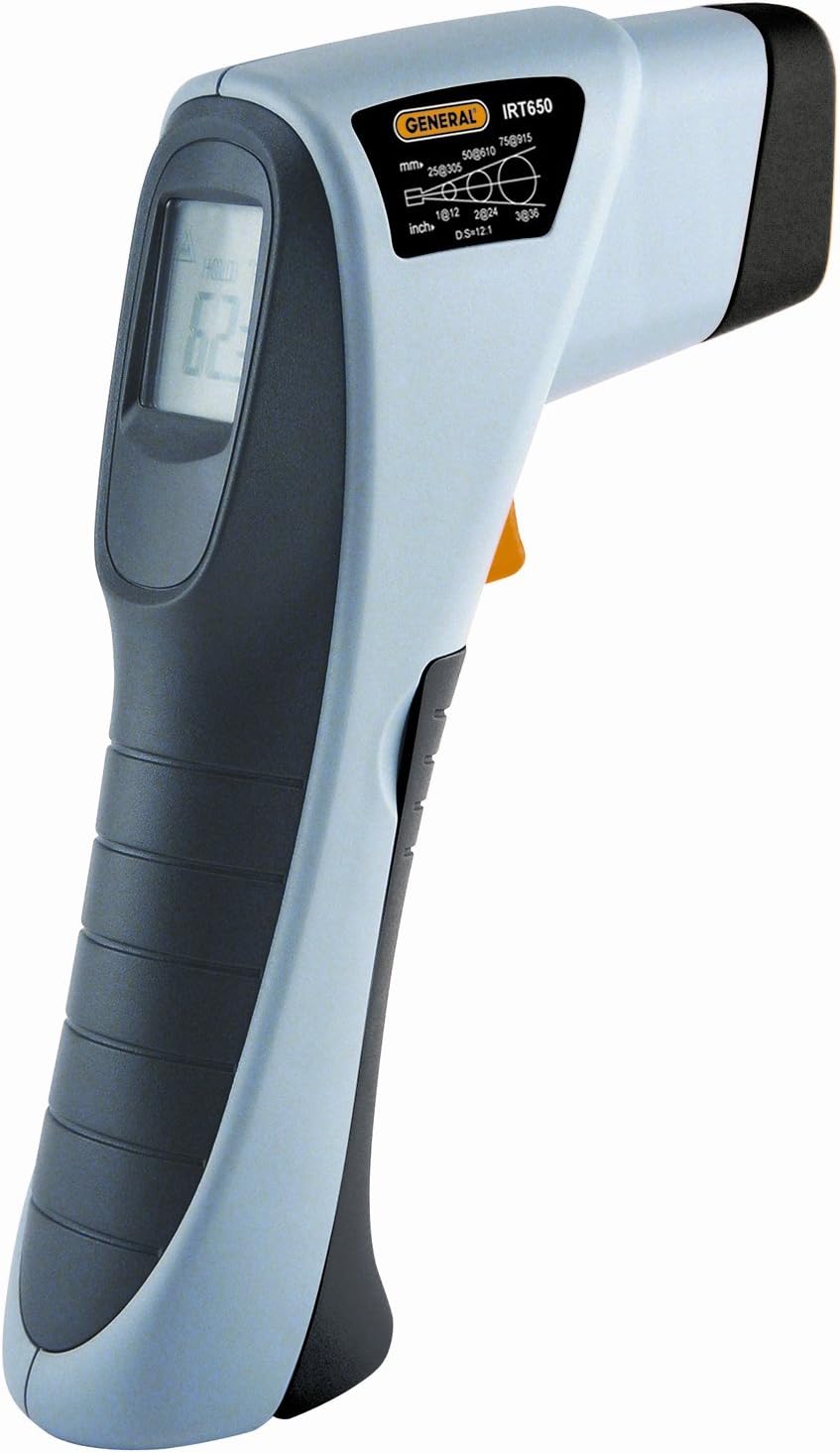 General Tools IRT650 Infrared Thermometer, -25 to +999 Degrees Fahrenheit Range, 12:1