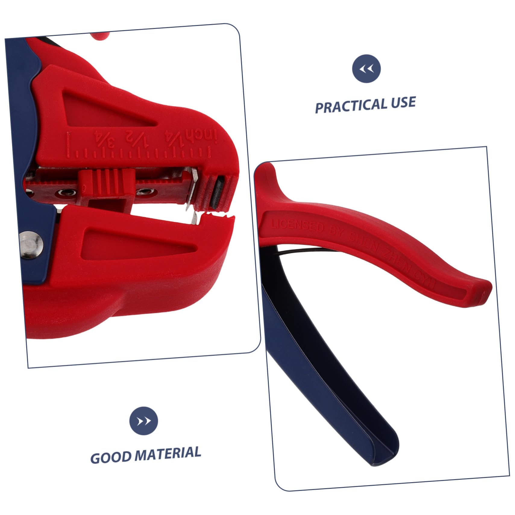 4 Piezas Alicate Pelacables Automático Multifunción para Electricistas y Mecánicos Pelador de Cables de Precisión con Diseño de de para Manejo de Cables Hogares y Talleres