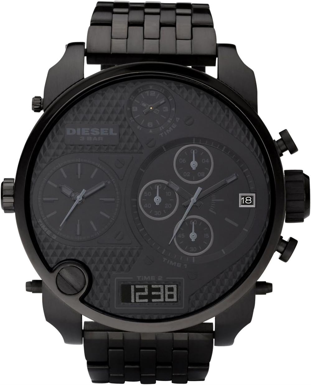 Diesel Men's DZ7214 SBA Blackout Watch