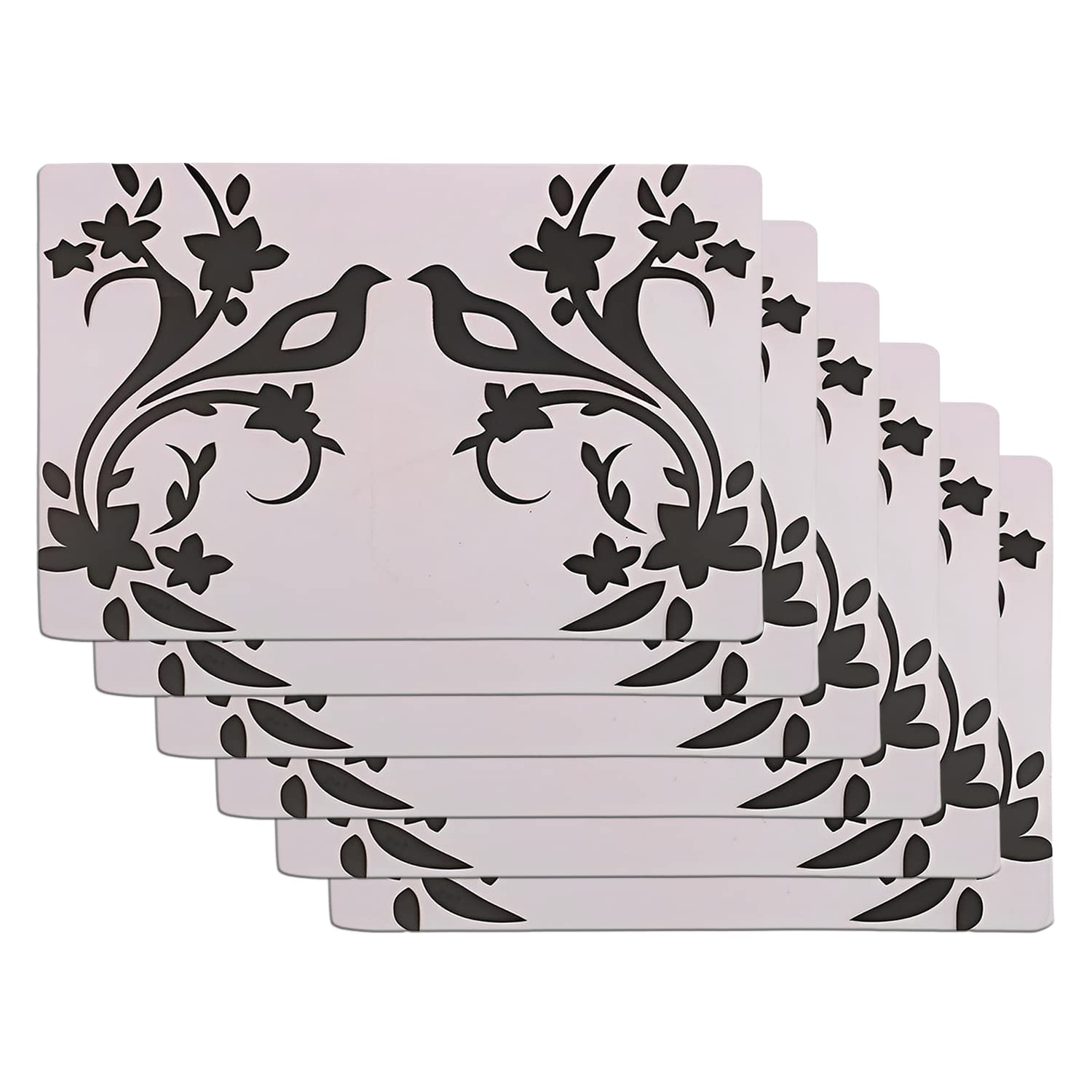 Kuber Industries Fridge Mats - Floral Design -16