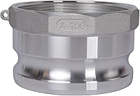 Vista 1 de 1 pieza de accesorios de bloqueo de leva de aluminio (parte A) accesorio de manguera de ranura de leva accesorios de camlock, adaptador macho hembra