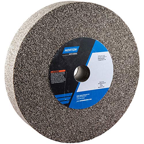 NORTON 66253263054 12'' X 2'' X 1-1/2'' Very COARSE Type 01 Straight Gemini Bench & Pedestal Grinding Wheel