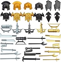 Vista 8 de ALiquid Juego de armas de minifiguras personalizadas, juego de armas personalizadas para minifiguras, juego de armas medieval Rohan Knight