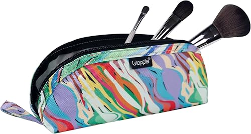 Miniatura 8 de Gloppie Estuche de viaje para brochas de maquillaje portátil, Acuarela