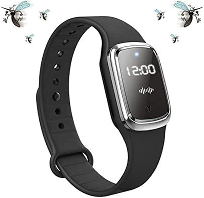 Ultraschall Mückenschutz-Armband Anti-Mücken Uhr Moskito Repellent ...