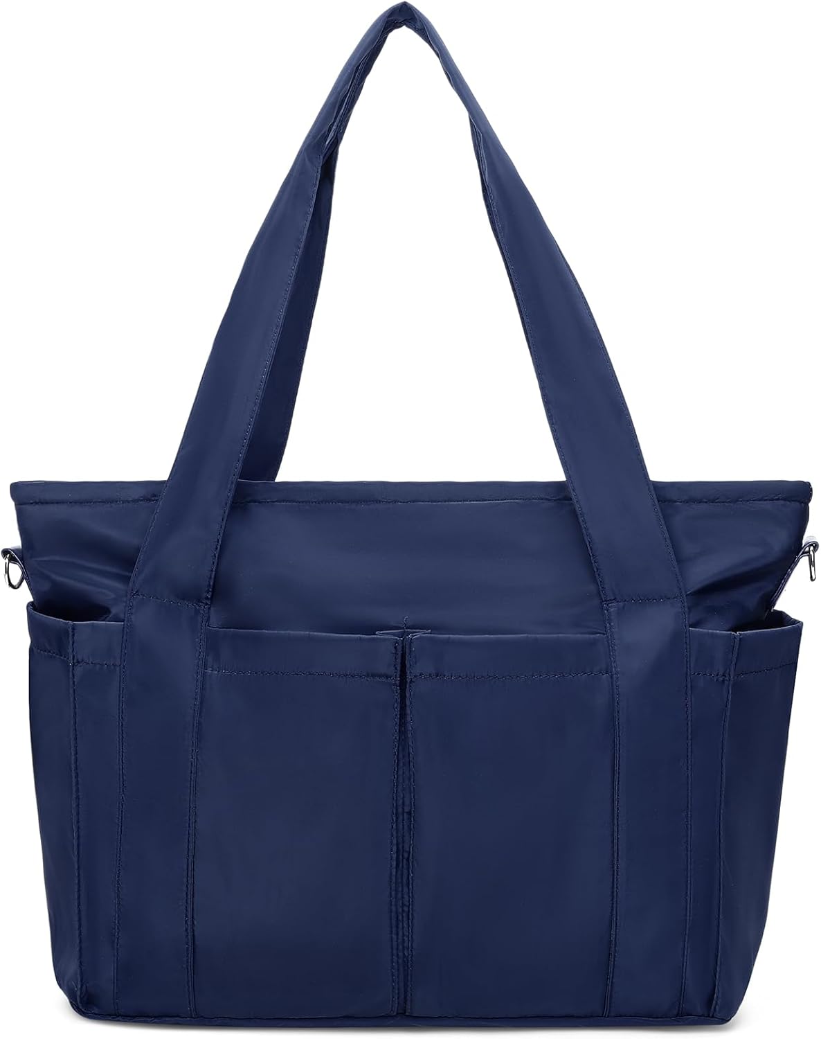 Nylon Tote Bag for Woman Large Lightweight Crossbody Shoulder Bag Tote Handbag with Detachable Strap for Travel