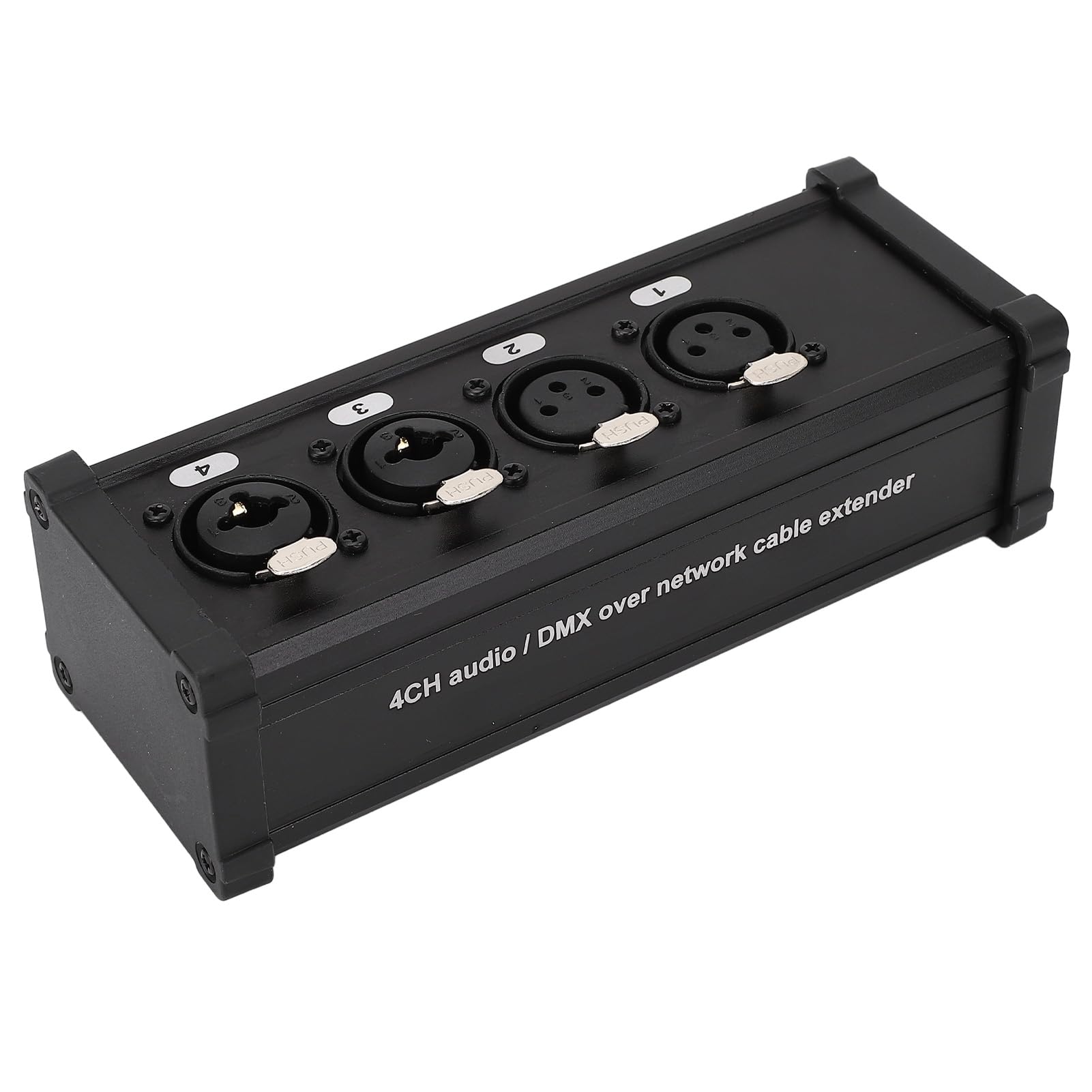 4 Channel Sound Transmitter, with Common Ground Interference Isolation, Noise Reduction and Isolation Effect for Indoor and Outdoor Environments