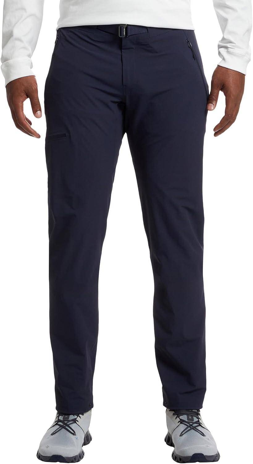 Arc'teryx Gamma Pant Men's | All-Season Softshell Pants for Climbing and More | Black Sapphire, 34 Tall