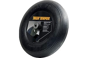 FFTCC 8 in. Hub Never Flat Wheelbarrow Tire
