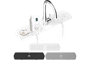 Silicone Sink Mat Splash Guard: Keep Your Kitchen Counters Dry