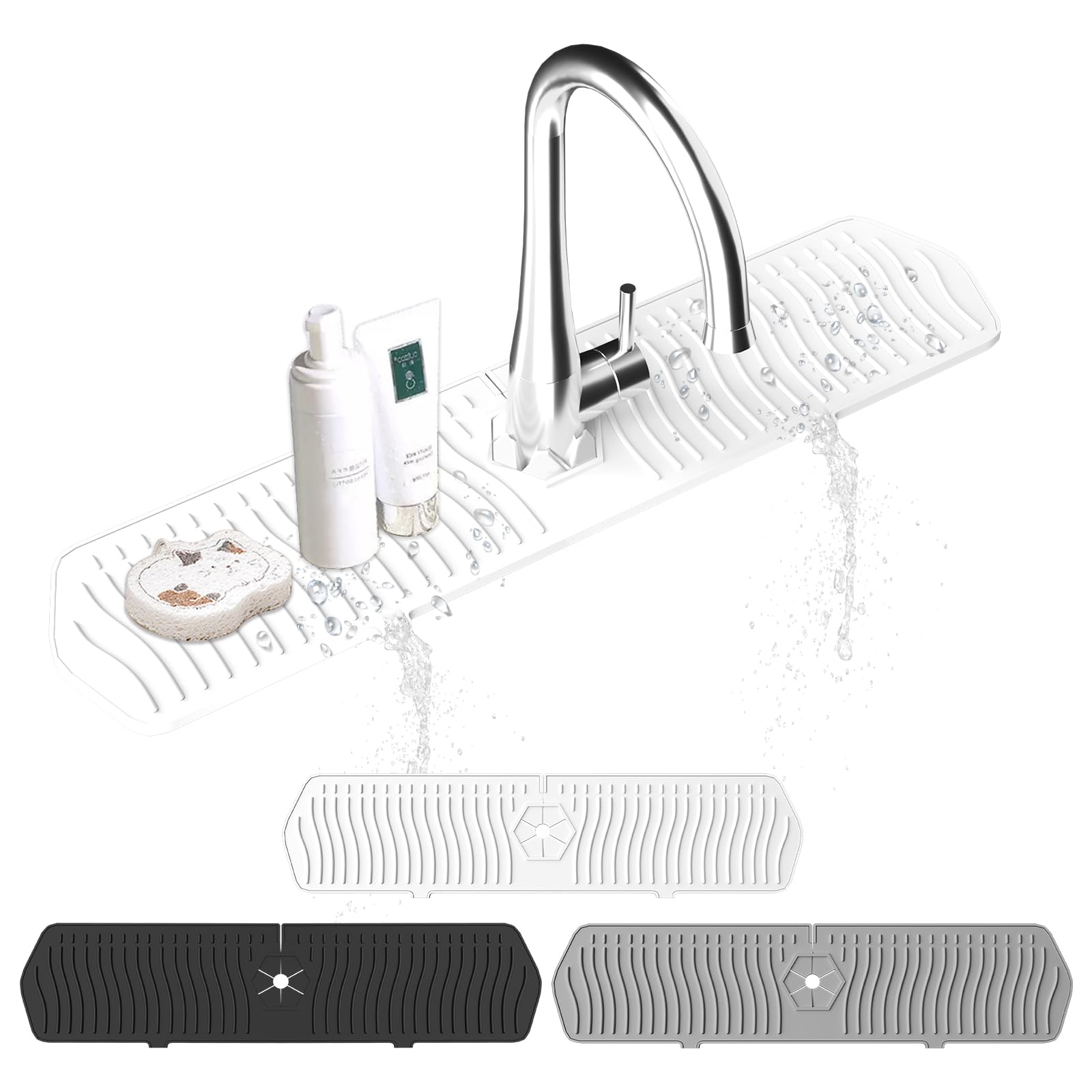 Kitchen Sink Splash Guard - Prevent Messes! -9 Kitchen Sink Splash Guard - Prevent Messes! -9