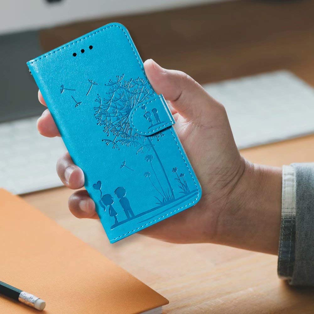 Custodia Portafoglio In PU Pelle Con Magnete Per Google Pixel 6 - Cover Flip Con Slot Carte E Supporto, Design Lupo