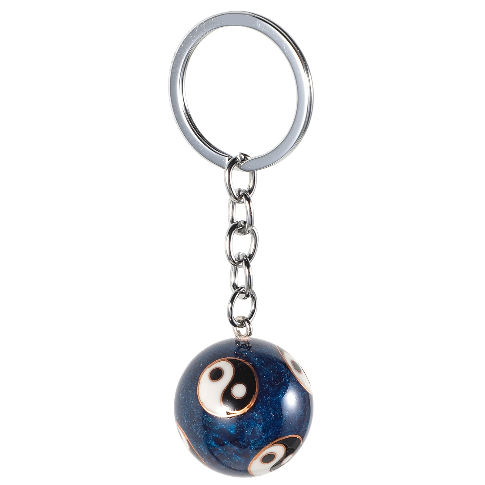 Key Ring The Keychain Eight Diagrams Ball Hanging Pendants Key Decors Key Hanging Decors Ball Keyring Charms Decorative Ball Spherical Enamel Travel
