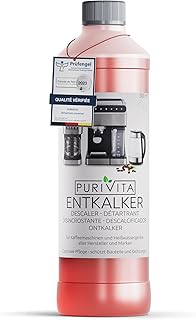 PURIVITA® Universal Descaler Coffee Machine [500ML] – Anti-Limescale with Universal Compatibility – Descaler Products for …
