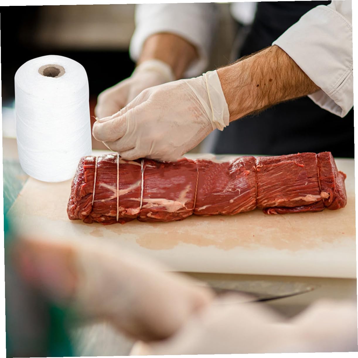 Ficelle Cuisine Alimentaire en Coton pour Saucisses et Viande