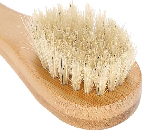 Miniatura 7 de Cepillo facial con mango de madera, herramienta de limpieza exfoliante para la piel, cepillo de limpieza facial para quitar suavemente puntos