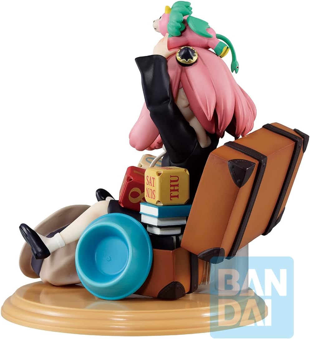 Ichibansho Bandai Spirits Spy x Family - Anya Forger with Block Calendar (Mission Start ver. 1.5), Collectible Figure